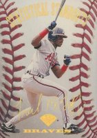 1995 Leaf Statistical Standouts #4 Fred McGriff Baseball Card