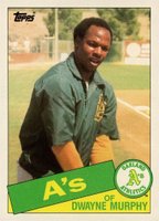 1985 Topps #231 Dwayne Murphy Baseball Card