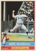 1976 Topps #465 Mike G. Marshall Baseball Card