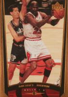1998 Upper Deck #230b Michael Jordan Bronze Basketball Card