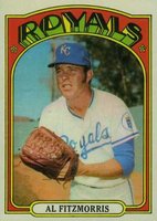 1972 Topps #349 Al Fitzmorris Baseball Card