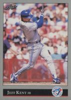 1992 Leaf #445 Jeff Kent Baseball Card