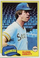 1981 Topps #699 Glenn Abbott Baseball Card