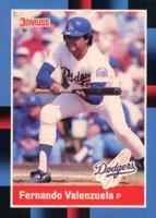 1988 Donruss #53 Fernando Valenzuela Baseball Card