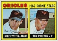 1967 Topps #204 Orioles Rookies Baseball Card