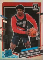2023 Panini Donruss Optic #239 Scoot Henderson Holo Basketball Card