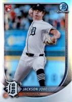 2025 Bowman #50 Jackson Jobe Red Rookie Redemption Baseball Card