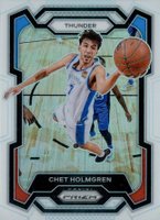 2023 Panini Prizm #115 Chet Holmgren White Basketball Card