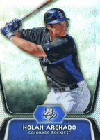 2012 Bowman Platinum Prospects #BPP2 Nolan Arenado Refractor Baseball Card