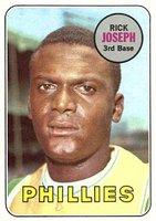 1969 Topps #329 Rick Joseph Baseball Card