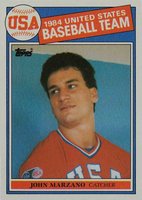 1985 Topps #399 John Marzano 84 USA Baseball Team Baseball Card