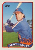 1989 Topps Tiffany #680 Gary Carter Baseball Card