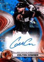 2024 Bowman's Best Best of 2024 Autographs #B24CC Colton Cowser Blue Refractor Baseball Card