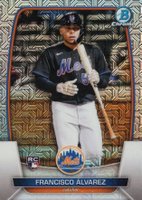 2023 Bowman Mega Box Chrome #49 Francisco Alvarez Baseball Card