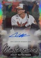 2023 Bowman's Best Bowman Masterpieces Autographs #BMAAR Adley Rutschman Baseball Card