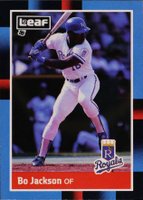 1988 Leaf #187 Bo Jackson Baseball Card