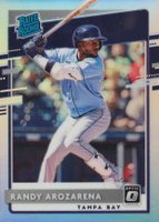 2020 Panini Donruss Optic #51 Randy Arozarena Holo Baseball Card