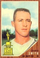 1962 Topps #283 Charlie Smith Baseball Card