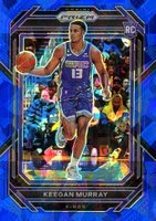 2022 Panini Prizm #245 Keegan Murray Blue Ice Basketball Card