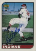 1998 Upper Deck Retro Sign of the Times #BF Bob Feller Baseball Card