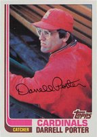 1982 Topps #447 Darrell Porter Baseball Card