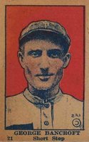 1921 Strip Card #21 Dave Bancroft Correct spell Dave Baseball Card