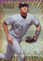 1996 Select Certified Select Few #2 Derek Jeter Baseball Card