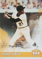 2018 Panini Diamond Kings #19 Roberto Clemente White Jersey Baseball Card