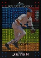 2007 Topps Chrome #21 Derek Jeter Xfractor Baseball Card