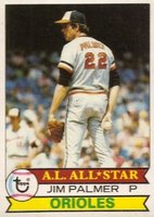 1979 Topps #340 Jim Palmer Baseball Card