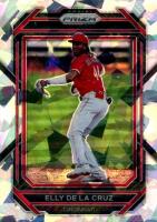 2023 Panini Prizm #92 Elly de La Cruz Ice Baseball Card