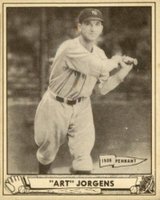 1940 Play Ball #2 Art Jorgens Baseball Card