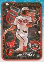 2024 Topps Holiday #H50 Jackson Holliday Baseball Card
