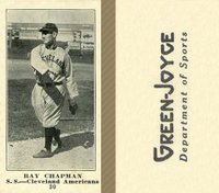 1916 Green-Joyce #30 Ray Chapman Baseball Card