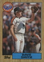 1987 Topps #50 Dave Smith Baseball Card