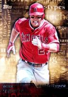 2015 Topps Archetypes #A-4 Mike Trout Baseball Card