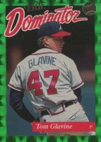 1993 Donruss Elite Dominator #14 Tom Glavine Baseball Card