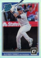 2018 Panini Donruss Optic #65 Gleyber Torres #Gleybergood-Holo Baseball Card