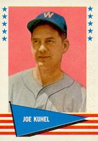 1961 Fleer #119 Joe Kuhel Baseball Card