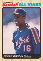 1989 Fleer Baseball All-Stars #15 Dwight Gooden Baseball Card