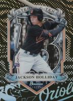 2024 Bowman Sterling Sterling Tek #ST9 Jackson Holliday Gold Refractor Baseball Card