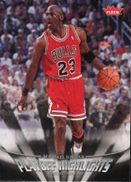 2007 Fleer Jordan Box Set-Playoff Highlights #PH24 Michael Jordan Basketball Card