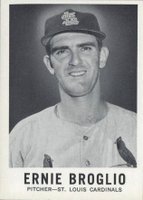 1960 Leaf #41 Ernie Boglio Baseball Card