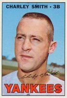 1967 Topps #257 Charley Smith Baseball Card