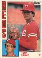 1984 Topps Tiffany #607 Tom Hume Baseball Card