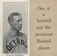 1903 Breisch-Williams (Type 1) !  # Pop Dillon Brooklyn Baseball Card