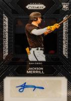 2024 Panini Prizm Sensational Signatures #SSJM Jackson Merrill Baseball Card