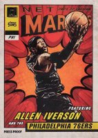 2021 Panini Donruss Net Marvels #14 Allen Iverson Press Proof Basketball Card