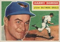 1956 Topps #167 Harry Dorish Gray Back Baseball Card