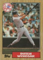 1987 Topps #464 Butch Wynegar Baseball Card